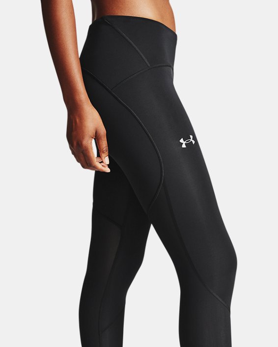 Under Armour Women's Fly Fast Crop Black/Reflective