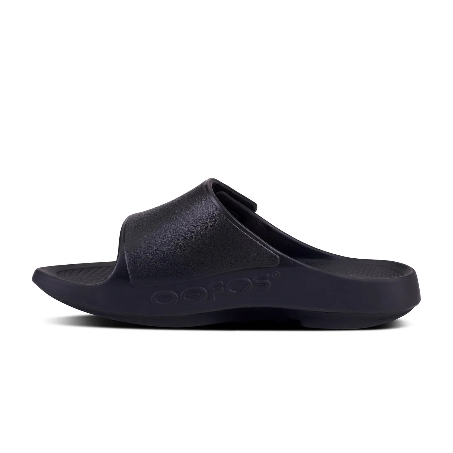 OOFOS Ooahh Flex Slide Black Matte